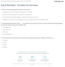 Read on for some hilarious trivia questions that will make your brain and your funny bone work overtime. Quiz Worksheet Formation Of A Hurricane Study Com