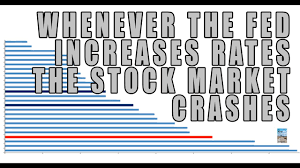 Chart Proves Stock Market Crashes Every Time The Fed Increases Interest Rates