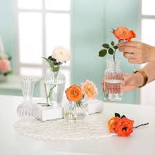 Mini Glass Vases For Centerpieces