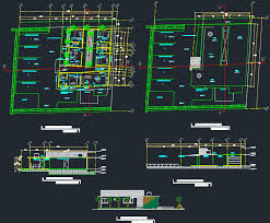 Passage Hotel In Autocad Cad Library
