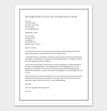 Literary agents require information in a specific structure. Apology Letter For Coming Late In Office Sample Letter