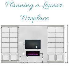 planning a new linear fireplace all