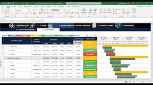in excel project management template
