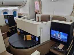 my review of etihad b787 first cl
