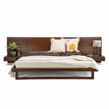 Ten Elegant Teakwood Bed Attached