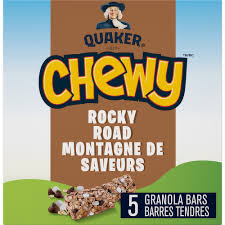 quaker chewy granola bars rocky