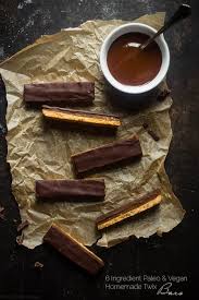 homemade twix bars paleo vegan