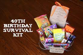 40th birthday survival kit such the spot