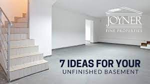 7 Ideas For Your Unfinished Basement