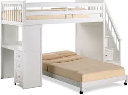 This makes getting into the bed safe and easy. Loft Bed With Desk Stairs Novocom Top