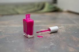 how to clean fingernail polish off of a