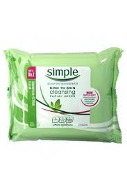 simple cleansing wipes sensitive