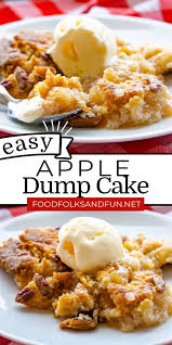 apple dump cake recipe food folks and fun