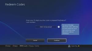 how to redeem a psn ps plus code on ps4