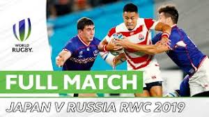 It was hosted in japan from 20 september to 2 november in 12 venues all across the country. Japan V Russia Rugby World Cup 2019 Youtube