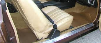 Carpet Floor Seat Belt Restoration
