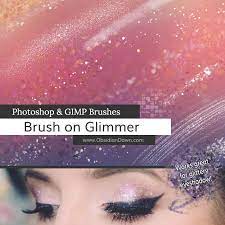 brush on glimmer photo and gimp