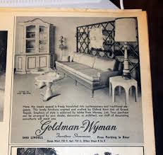 goldman wyman furniture