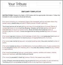 Eulogy Template For Brother Inspirational Short Obituary