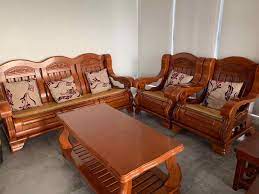 hard wood sofa set furniture home