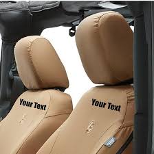 Jeep Wrangler Seat Covers