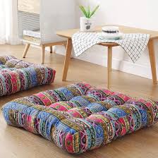 boho square floor seat pillows cushions
