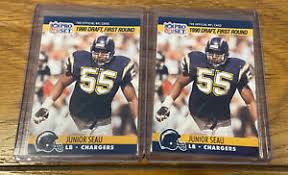 Page 1 of 1 start over page 1 of 1. Junior Seau Rookie 2 Card Lot 1990 Pro Set 673 Ebay