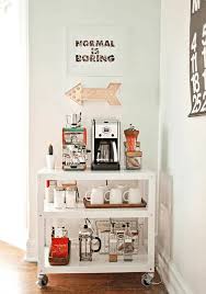 Amazing Built In Coffee Station Ideas
