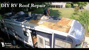 diy rv roof and wall repair rv