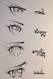 This turned into a good hand drawing… Photo Anime Eye Drawing Drawing Expressions Anime Drawings Tutorials