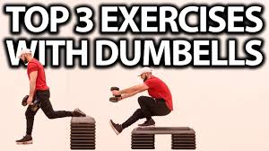 3 dumbbell exercises to increase