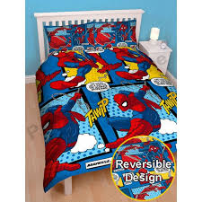 spiderman webhead double duvet cover