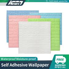 Icon Waterproof Wallpaper Brick 3d Wall