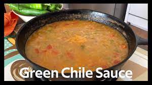 new mexican green chile sauce