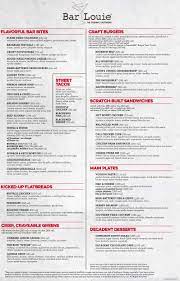 bar louie menu nutrition information