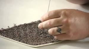 how to repair a snagged carpet carpet