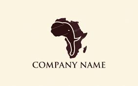 South africa map map of the country with beautiful geometric world map logo vektor template. Elephant Face In Africa Map Logo Template By Logodesign Net
