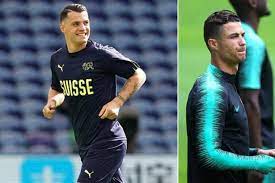 Another player set to leave the premier league is granit xhaka, who is rumoured to be close to joining jose mourinho at roma this summer. Granit Xhaka Braced For Cristiano Ronaldo Battle As Switzerland Tackle Portugal Daily Star