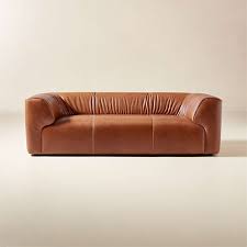 Modern Brown Leather Couches And Sofas
