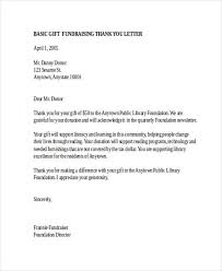 Thank you letter for donations: Free 74 Thank You Letter Examples In Doc Pdf Examples