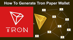 Bitcoin paper bill allows you to share btc address. How To Generate Tron Paper Wallet Create Cryptocurrency Wallet Trx