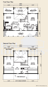 The Sheridan Log Home Floor Plans Nh