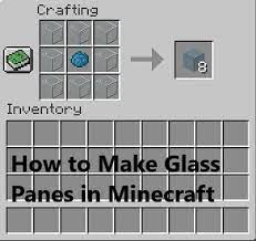 How To Make Glass And Glass Panes In