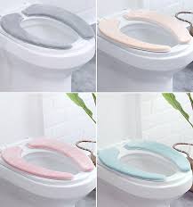 2 Pcs Toilet Seat Cover Washable