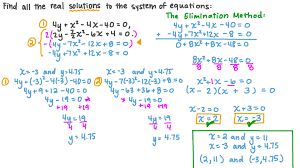 Quadratic Equations Algebraically