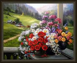 Не се отказвайте от хобито си, има цветя, които са приятели със сянката! Diamanten Goblen Krasivi Cvetya Sred Prirodata