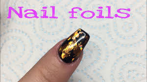 foil nails foil nail art