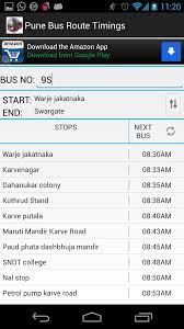 pune pmpml bus route timings com