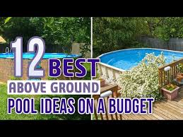 Above Ground Pool Ideas On A Budget