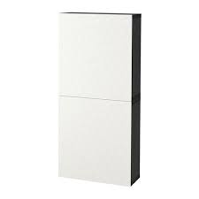 BestÅ Wall Cabinet With 2 Doors Black